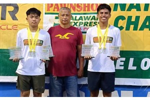 Castigador secures 4 titles in Iloilo tennis tournament
