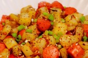 蔬菜丁，爆炒更佳（健康美食，鲜香可口）