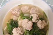 水煮丸子汤的制作方法(家庭美食)