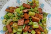 美味健康的香干木耳炒芹菜(做法简单,营养丰富,让你爱上素菜)