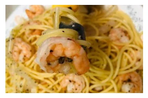 虾仁罗勒意大利面的做法（鲜香美味，简单易学）