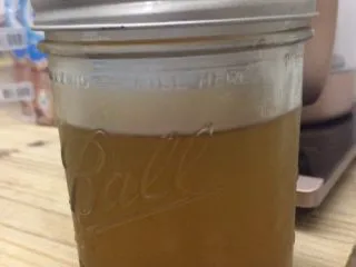 甘草水果～潮汕小吃之一,装瓶子里，再放冰箱冷藏。