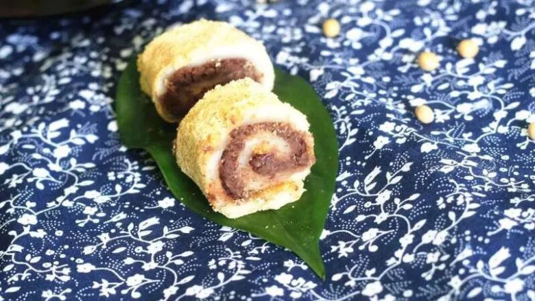 老北京小吃之“驴打滚”