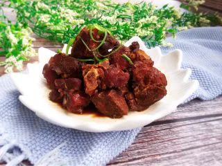 家常菜+酱骨肉,成品图