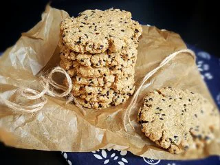 粗粮燕麦饼干,成品