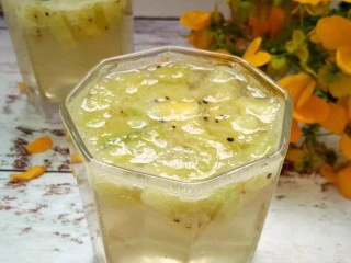 猕猴桃苹果醋饮,成品图