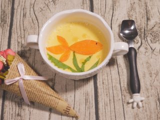 创意儿童餐 小鱼鸡蛋羹