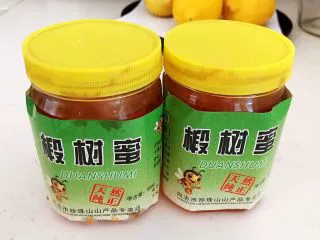 蜜渍柠檬皇菊茶,东北特产的椴树蜜
