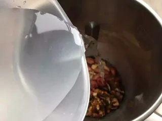 【花生核桃露】健脑益智的学生饮品, 加入适量的清水