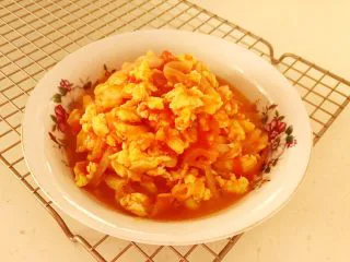 10分钟快手菜 番茄炒蛋,番茄炒饭出锅了