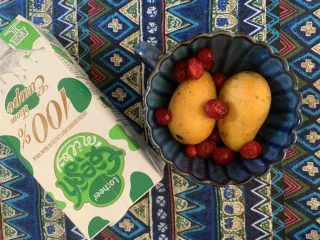 蔓越莓玉米奶昔,洗净