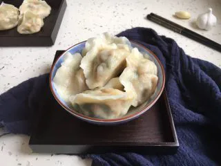 家乡风味饺子 三鲜馅饺子,成品图