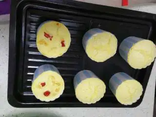 风味纸杯戚风蛋糕,出炉啦