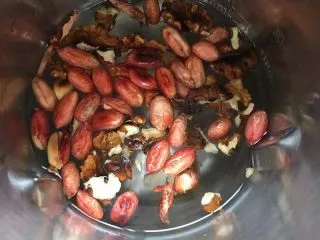 【花生核桃露】健脑益智的学生饮品,至豆浆最低水位线1100毫升