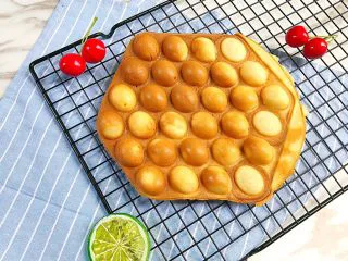 风靡街头的小吃——原味鸡蛋仔,一点儿不难的哦