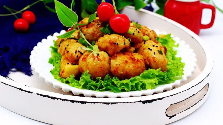 烧烤风味的香煎孜然小土豆