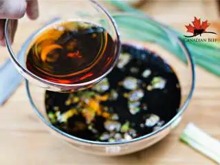 BBQ风味烤牛板腱,加入芝麻油