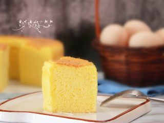 淡奶油戚风蛋糕(后蛋法)