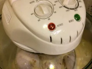 风味蒜香照烧鸡,上下火200，15分钟。