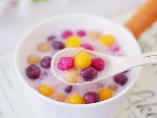 椰香西米水果芋圆,图二