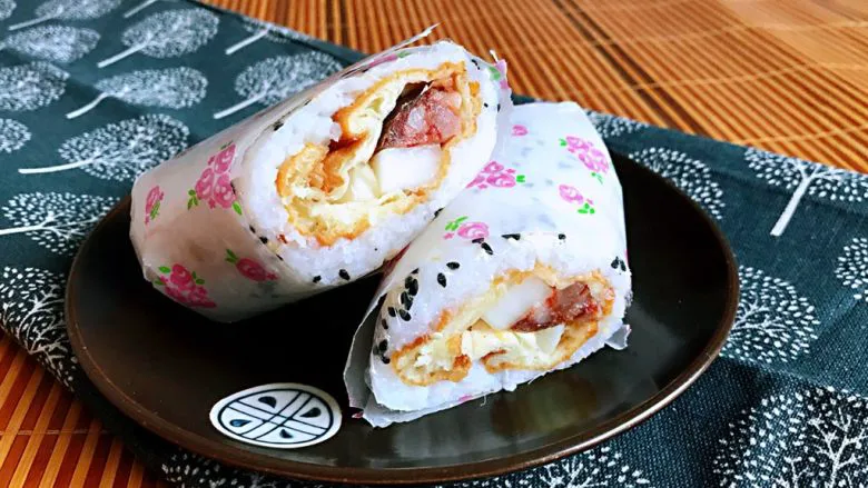 上班族的便当 风味独特的粢饭团