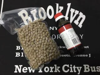 好看又好喝的网红脏脏茶，一定要试试的饮品！,准备材料:珍珠粉圆、黑糖糖浆(网购的) 