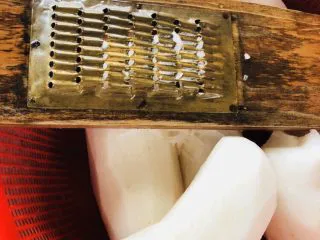 客家小吃:蒜苗粿(葫粄)➕菜头粄,白萝卜去皮