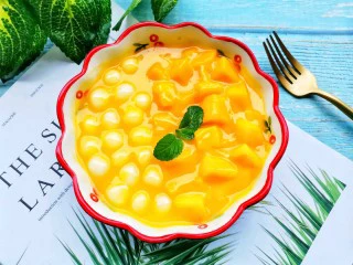 软糯香甜的多芒小丸子,超级简单易做,赶快试试吧~