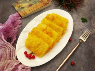 江南名小吃～炸年糕,也可以按照自己喜欢的吃法开吃