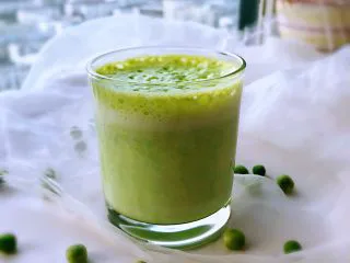 牛奶豌豆热饮,成品。