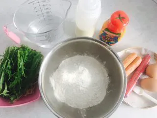 手抓饼——完美复制街头小吃,食材集合