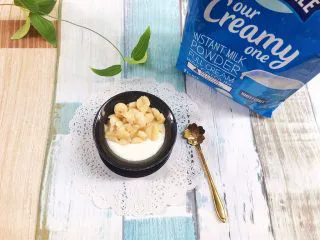 清火滋补之莲子双皮奶,莲子双皮奶完成