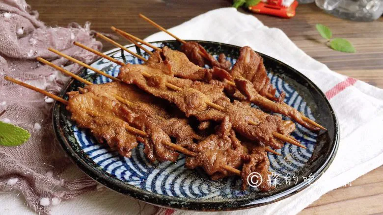 上海小吃 炸里脊肉串