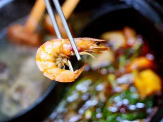 海鲜麻辣鸳鸯火锅,诱惑到你木有
