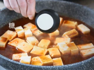 麻婆豆腐——美味诀窍大揭秘！,撒入盐、糖、生抽
