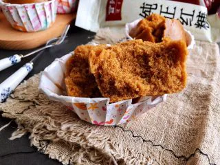 红糖开花发糕,成品