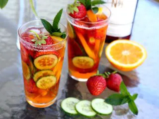 英式水果鸡尾酒Pimm's,诱惑!