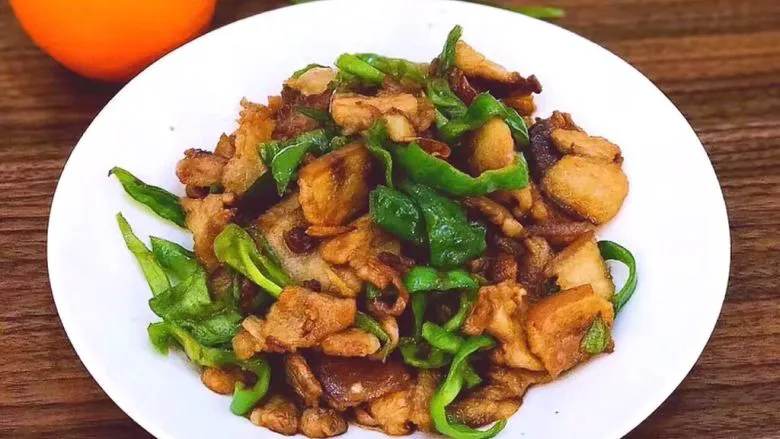 下饭菜之青椒炒肉片