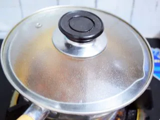 自制脏脏珍珠奶茶奶盖,关火焖15分钟