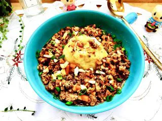 土豆的101种吃法➕火山肉末土豆泥,成品