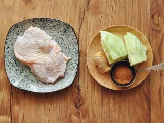 照烧风味鸡腿饭,材料准备