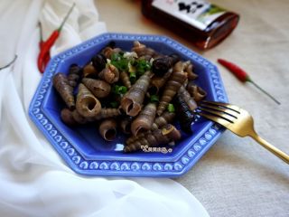 辣炒钉螺:海边男人最爱的下酒菜