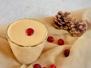 蔓越莓玉米奶昔,完成