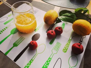 百香果蜂蜜饮,完成