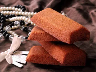 醇厚风味的咖啡百利甜费南雪,成品