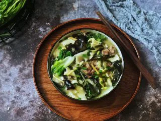 河南小吃-羊肉烩面,成品图