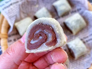 经典小吃驴打滚,奶香浓郁