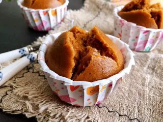 红糖开花发糕,成品