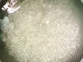 西米的完美煮法,继续大火煮开