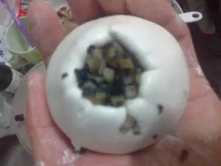 广西桂林恭城特色小吃-柚子叶粑,收口